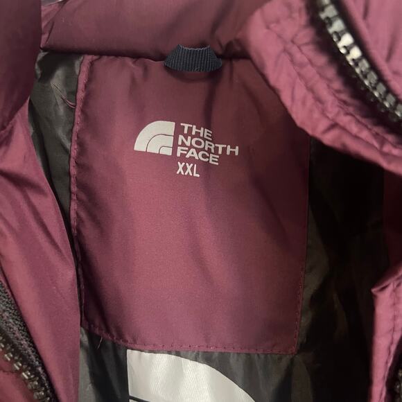 The North Face Insulated Puffer Jacket Womens Mens XXL 2XL Full Zip Winter Coat - Picture 4 of 9